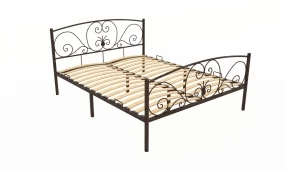 Кровать Нимфея Металл, 180х200, Медный антик, Медный антик